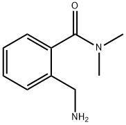 2-(AMINOMETHYL)-N,N-DIMETHYL-BENZAMIDE 结构式