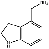 4-氨甲基异吲哚啉 结构式