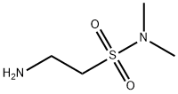 2-氨基-N,N-二甲基乙基磺酰胺 结构式