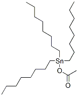 (acetoxy)trioctylstannane 结构式
