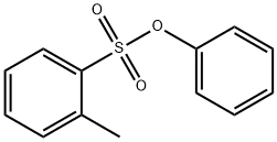 o-Toluenesulfonic acid, phenyl ester 结构式