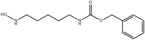 苄基(5-(羟基氨基)戊基)氨基甲酸酯 结构式