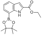 Ethyl7-(4,4,5,5-tetramethyl-1,3,2-dioxaborolan-2-yl)-1H-indole-2-carboxylate