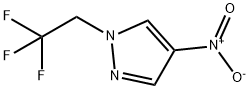 4-硝基-1-(2,2,2-三氟乙基)-1H-吡唑 结构式