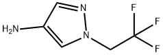 1-(2,2,2-三氟乙基)-4-氨基盐酸盐 结构式