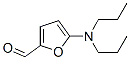 2-Furancarboxaldehyde,  5-(dipropylamino)- 结构式