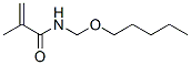 N-(Pentyloxymethyl)methacrylamide 结构式