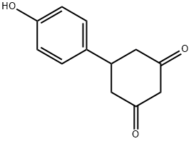 3-羟基-5-(4-羟苯基)环己-2-烯-1-酮 结构式