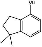 1,1-dimethylindan-4-ol 结构式