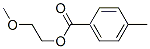2-methoxyethyl 4-methylbenzoate 结构式