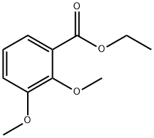 Benzoic acid, 2,3-dimethoxy-, ethyl ester 结构式