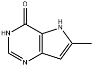 6-METHYL-3H-PYRROLO[3,2-D]PYRIMIDIN-4(5H)-ONE 结构式