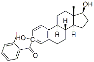 3-(2-iodobenzoyl)estradiol 结构式