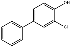 2-氯-4-苯基苯酚 结构式