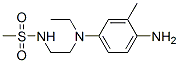 N-[2-[(4-amino-m-tolyl)ethylamino]ethyl]methanesulphonamide  结构式