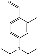4-(二乙氨基)-2-甲基苯甲醛 结构式