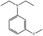 N,N-二乙基-3-甲氧基苯胺 结构式