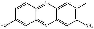 8-氨基-7-甲基吩嗪-2-醇 结构式