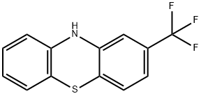 2-三氟甲基吩噻嗪 结构式