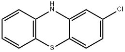 2-氯吩噻嗪 结构式
