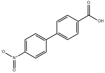 4-(4'-硝基苯基)苯甲酸 结构式