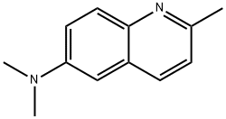N,N,2-三甲基喹啉-6-胺 结构式