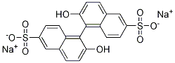 2,2'-Dihydroxy-[1,1'-binaphthalene]-6,6'-disulfonic Acid SodiuM Salt 结构式