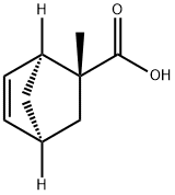 Bicyclo[2.2.1]hept-5-ene-2-carboxylic acid, 2-methyl-, (1S-exo)- (9CI) 结构式