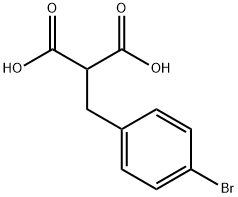 4-溴-苄基丙二酸 结构式