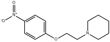 1-(2-(4-NITROPHENOXY)ETHYL)PIPERIDINE 结构式