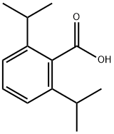 2,6-二异丙基苯甲酸(丙泊酚杂质M) 结构式