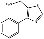 [(4-苯基-1,3-噻唑-5-基)甲基]胺二盐酸盐 结构式