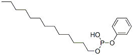 Phosphorous acid, phenyl tridecyl ester 结构式