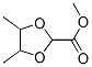 1,3-Dioxolane-2-carboxylicacid,4,5-dimethyl-,methylester(7CI) 结构式