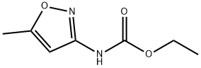 (5-甲基-3-异恶唑基)氨基甲酸乙酯 结构式