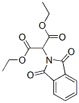 2-邻苯二甲酰亚胺基丙二酸二乙酯-2-13C 结构式