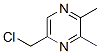 Pyrazine,  5-(chloromethyl)-2,3-dimethyl- 结构式