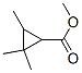 Cyclopropanecarboxylic acid, 2,2,3-trimethyl-, methyl ester (7CI,9CI) 结构式
