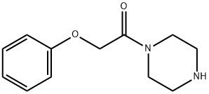 1-(phenoxyacetyl)piperazine hydrochloride  结构式
