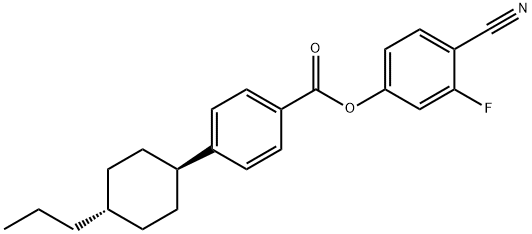 反-4-(4-正丙基环己基)苯甲酸-3-氟-4-氰基苯酯