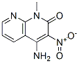 1,8-Naphthyridin-2(1H)-one,  4-amino-1-methyl-3-nitro- 结构式
