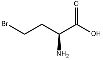 S-2-氨基-4-溴丁酸 结构式