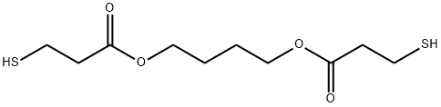 1,4丁二醇二(3-巯基丙酸酯) 结构式