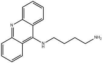 (9-Acridinyl)-putrescine 结构式
