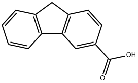 9H-芴-3-羧酸 结构式