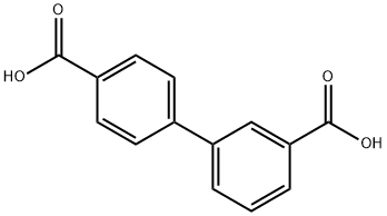 4-(3-羧基苯基)苯甲酸 结构式