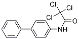 AcetaMide, N-[1,1'-biphenyl]-4-yl-2,2,2-trichloro- 结构式