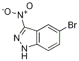 1H-Indazole,5-broMo-3-nitro- 结构式
