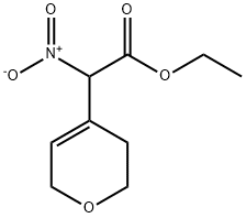 2-(3,6-二氢-2H-吡喃-4-基)-2-硝基乙酸乙酯 结构式
