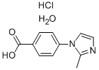 4-(2-METHYL-1H-IMIDAZOL-1-YL)BENZOIC ACID 结构式